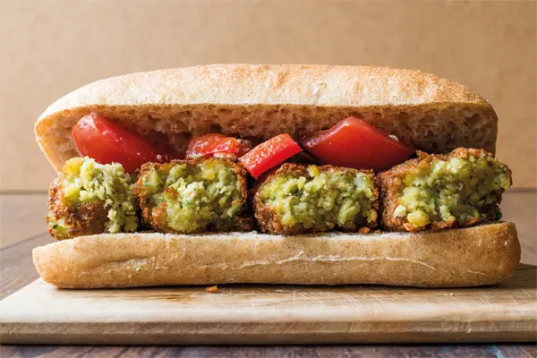 Photo sandwich Falafel