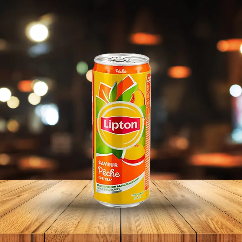 Photo canette Lipton Ice Tea 33cl