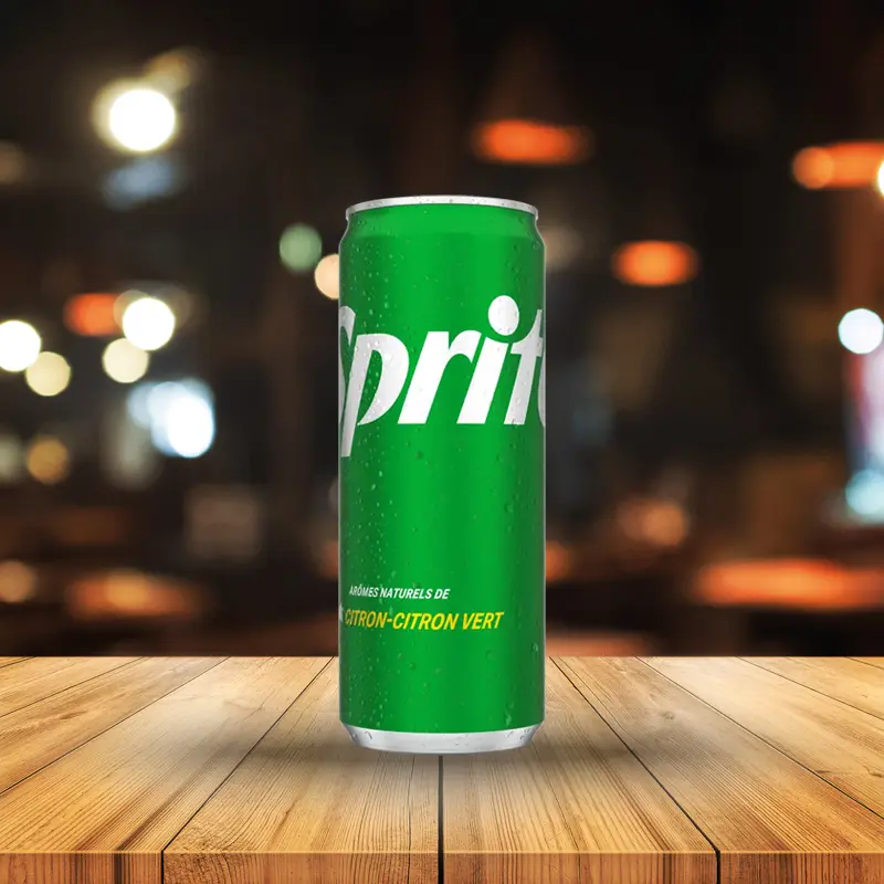 Photo canette Sprite 33cl
