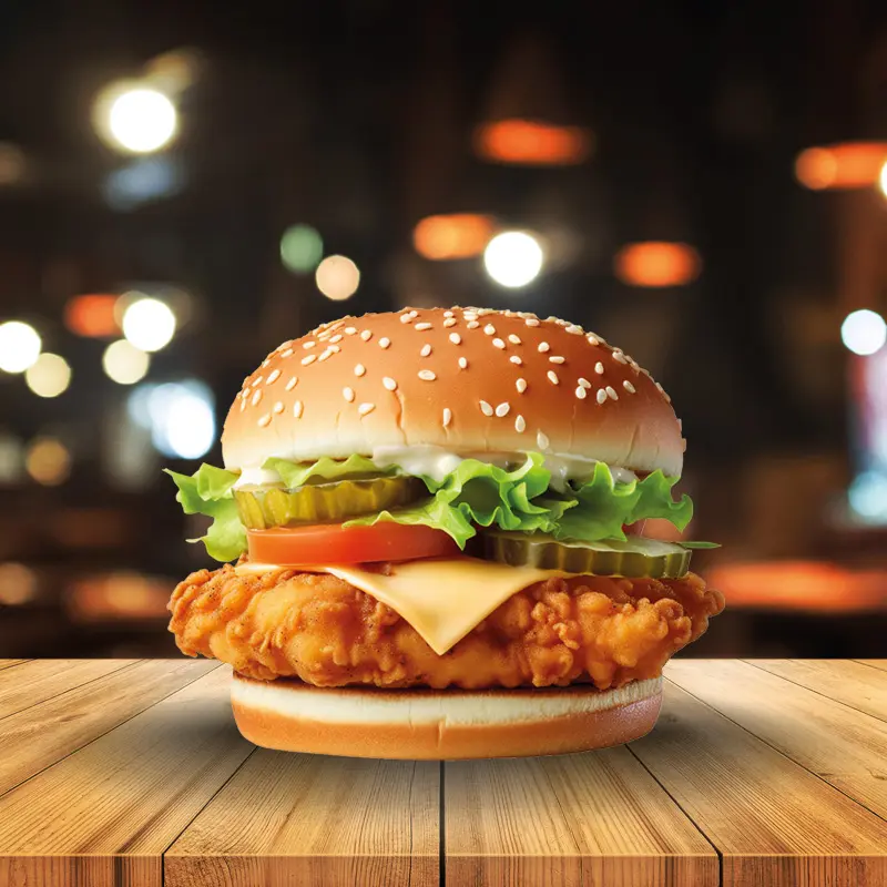 Photo Chicken Burger